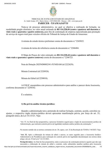 PREGÃO ELETRÔNICO Nº 012/2025 - PARECER E DECISÃO