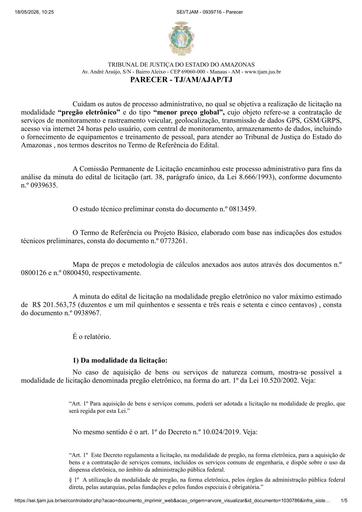 PREGÃO ELETRÔNICO Nº 012/2023 - PARECER E DECISÃO