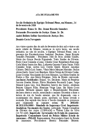 Ata da Sessão de 24.02.2026