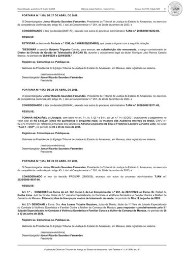 PORTARIA Nº 1728.2026 (PUBLICAÇÃO) - RETIFICAÇÃO - CTL Nº 003.2025 - FUNJEAM x JANDRESSON MENDES MIRANDA.pdf