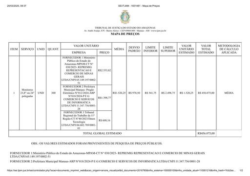 MCP - PREGÃO ELETRÔNICO Nº 058.2024 - PROC. ADM.2023/000049707-00