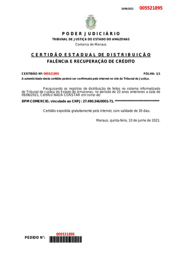 PREGÃO ELETRÔNICO Nº 026/2021 - DOCUMENTAÇÃO - BAIXADOS SICAF E SITE - G9 - DMP