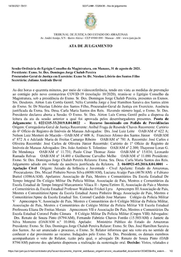 Ata de 31/08/2021