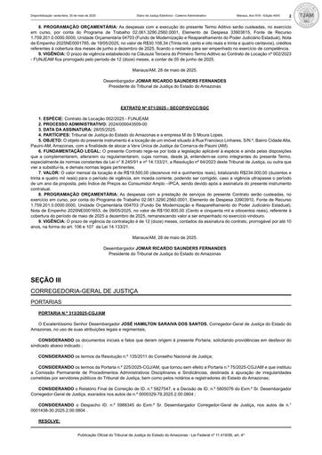 EXTRATO Nº 071.2025 - CT Nº 002.2025 - FUNJEAM X M DO S MOURA LOPES.pdf