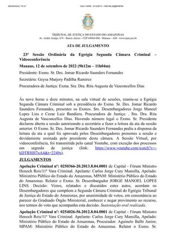 23ª Sessão 2ªCCRIM 12.09.22