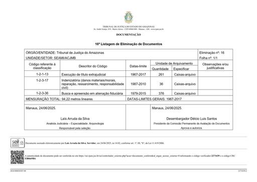 Listagem de Eliminação TJAM - 16ª Eliminação.pdf