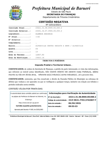 PREGÃO ELETRÔNICO Nº 009/2021 - HABILITAÇÃO - DOC. COMPLEMENTAR - SODEXO - PARTE I