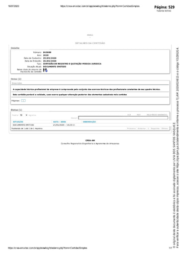 PREGÃO ELETRÔNICO Nº 014/2020 – VALIDAÇÕES - H F COMÉRCIO