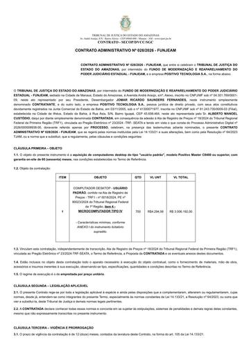 CONTRATO ADMINISTRATIVO Nº 028.2026 - FUNJEAM X POSITIVO TECNOLOGIA S.A..pdf