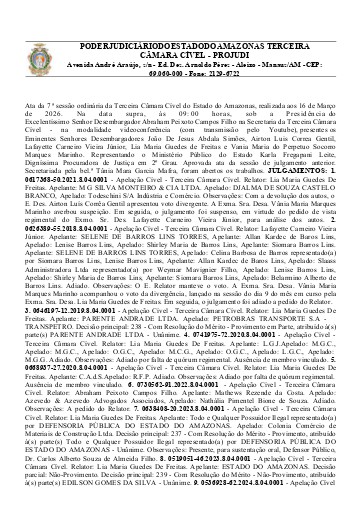 Ata da Sessão de 16.03.2026