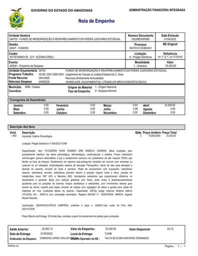 2022NE0000560 - G.P. VEZONO EIRELI