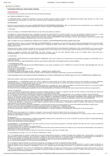 PREGÃO ELETRÔNICO Nº 034/2021 - CONTRARRAZÕES RECURSAIS - JF X KADOSH