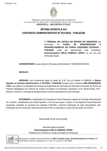 7ª APOSTILA - CT Nº 021.2023 - FUNJEAM x SBA ENGENHARIA LTDA.pdf
