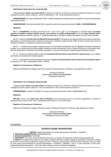 EXTRATO Nº 120.2026 (PUBLICAÇÃO) - 4º TERMO ADITIVO - CT Nº 035_2025 - FUNJEAM x JF ENGENHARIA E SERVICOS ESPECIALIZADOS LTDA.pdf