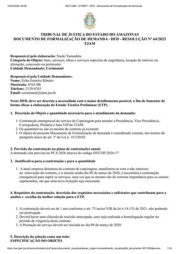 DOCUMENTO DE FORMALIZAÇÃO DE DEMANDA - DFD - CT 017.2026 - FUNJEAM X BETA BRASIL SERVIÇOS DE CONSERVAÇÃO E LIMPEZA LTDA.pdf