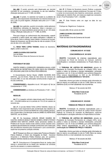 CONCORRÊNCIA Nº 001/2019 - COMUNICADO 017/2020 - CPL - CONTINUIDADE