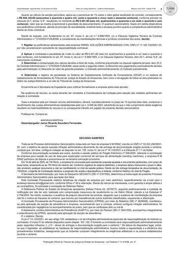 PAR PE 006/2025 - K M DINIZ LTDA