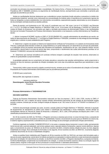 PAR PE 054.2024 - L. DE S. LEAL LTDA