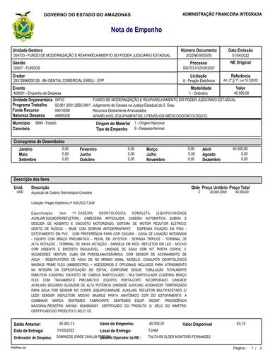 2022NE0000558 - BH DENTAL COMERCIAL EIRELI