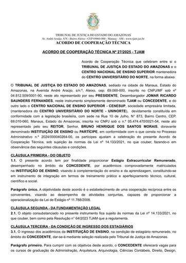 ACORDO DE COOPERAÇÃO TÉCNICA N° 27.2025 - TJAM x ALEAM.pdf