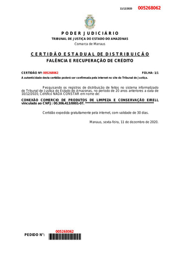 PREGÃO ELETRÔNICO Nº 027/2020 - VALIDAÇÕES - CONEXÃO