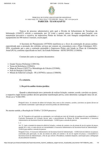 PREGÃO ELETRÔNICO Nº 025/2023 - PARECER E DECISÃO