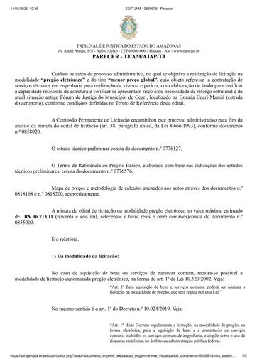 PREGÃO ELETRÔNICO Nº 006/2023 - PARECER E DECISÃO