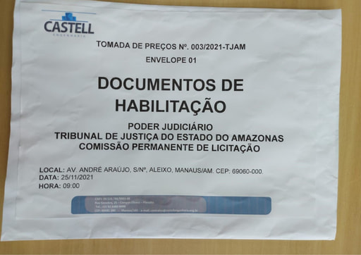 TOMADA DE PREÇOS Nº 003/2021 - DOCUMENTAÇÃO - HABILITAÇÃO - CASTELL