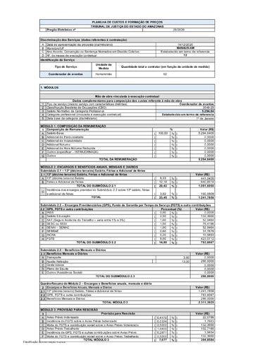 PREGÃO ELETRÔNICO Nº 029/2020 - PROPOSTA RETIFICADA 3 - A. F. SERVIÇOS