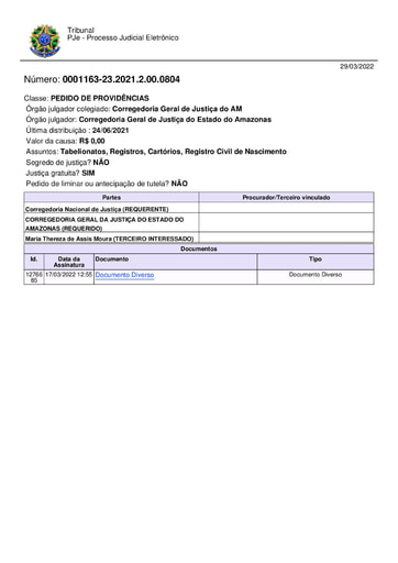 Provimento nº 419/2021-CGJ/AM (Regulamenta a instalação de unidades interligadas em estabelecimentos de saúde que realizem partos.)