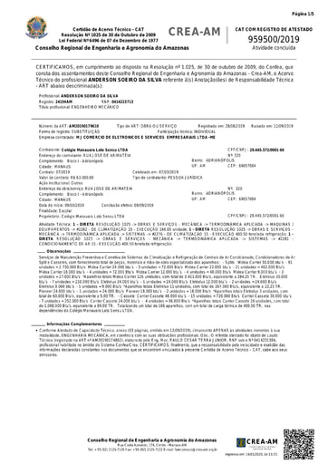 PREGÃO ELETRÔNICO Nº 024/2020 - HABILITAÇÃO - DOC. COMPLEMENTAR - M J COMERCIO