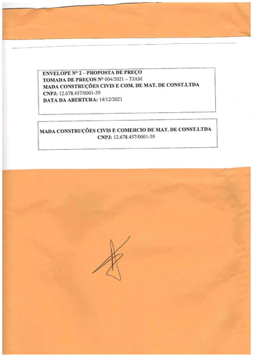 TOMADA DE PREÇOS 004/2021 - PROPOSTA - MADA