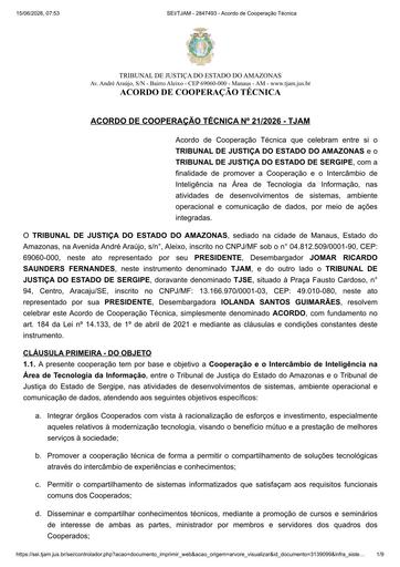 ACORDO DE COOPERAÇÃO TÉCNICA Nº 21.2026 - TJAM x TRIBUNAL DE JUSTIÇA DO ESTADO DE SERGIPE.pdf