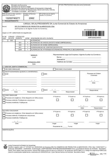 PREGÃO ELETRÔNICO Nº 026/2021 - DOCUMENTOS COMPLEMENTARES - G1,G2,G4,G8,G11,G15 - DELTA