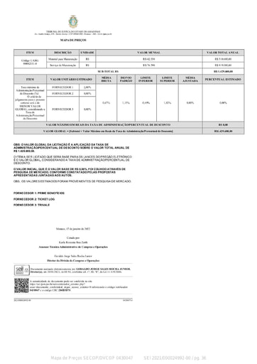 MCP - PREGÃO ELETRÔNICO 023.2022 - PROC. ADM. 2021/000024992-00