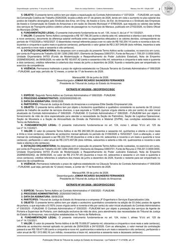 EXTRATO Nº 091.2026 (PUBLICAÇÃO) - 3º TERMO ADITIVO - CT Nº 030.2025 - FUNJEAM x JF ENGENHARIA E SERVIÇOS ESPECIALIZADOS LTDA.pdf
