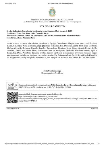 Ata de 07/03/2023