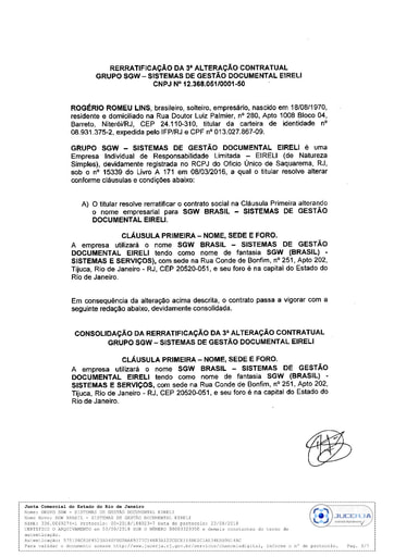 PREGÃO ELETRÔNICO Nº 029/2021 - HABILITAÇÃO - DOCUMENTOS COMPLEMENTARES - SWG BRASIL