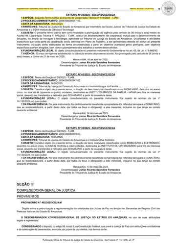 EXTRATO 2° TERMO ADITIVO AO ACORDO DE COOPERAÇÃO TÉCNICA N° 019.2023 - TJAM X SIDIA.pdf