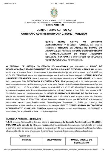 5º TERMO ADITIVO - CT Nº 034.2022 - FUNJEAM X CND TECNOLOGIA E CONSTRUÇÕES LTDA.pdf