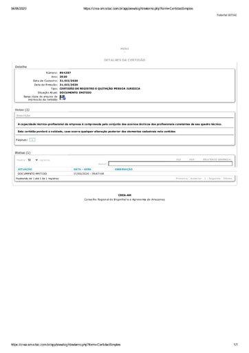 PREGÃO ELETRÔNICO N° 012/2020 – VALIDAÇÕES - EMEREL