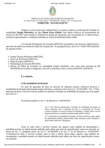 PREGÃO ELETRÔNICO Nº 009/2023 - PARECER E DECISÃO