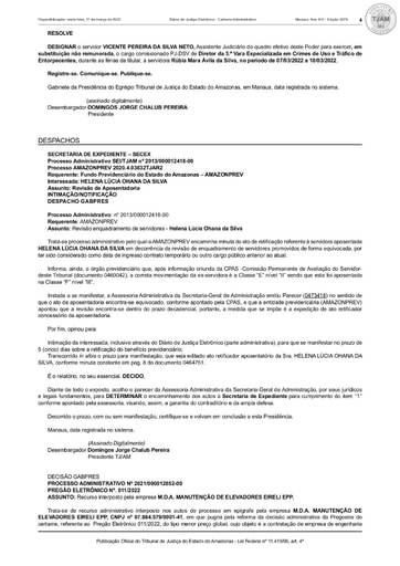 PREGÃO ELETRÔNICO Nº 011/2022 - DECISÃO ACERCA DO RECURSO (DJE)