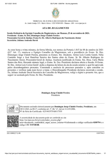 Ata de 23/11/2021