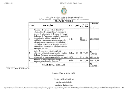 MCP - PREGÃO ELETRÔNICO 003.2022 - PROC. ADM. 2020/000018847-00