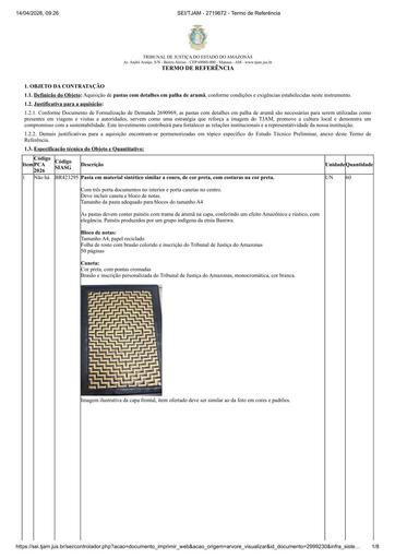 Termo de Referência