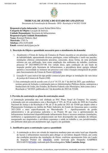 DOCUMENTO DE FORMALIZAÇÃO DE DEMANDA- DFD - CT Nº 002.2025 - FUNJEAM X M DO S MOURA LOPES.pdf