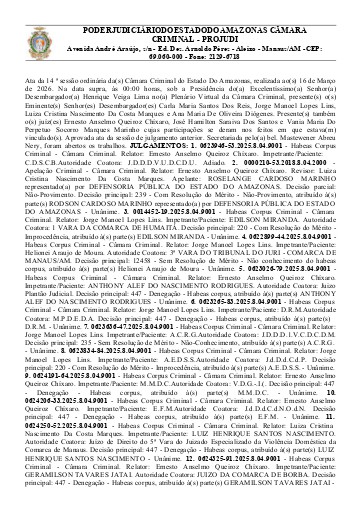 Ata da Câmara Criminal do dia 16 à 22.03.2026 - Sessão Virtual.docx
