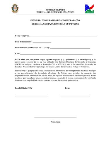 AUTODECLARACAO_SELECAO ESTAGIO
