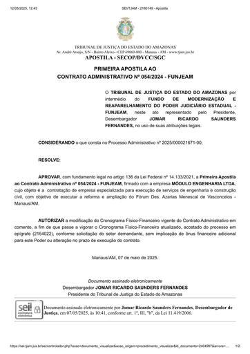 1ª APOSTILA  - CT Nº 054.2024 - FUNJEAM x MÓDULO ENGENHARIA LTDA.pdf